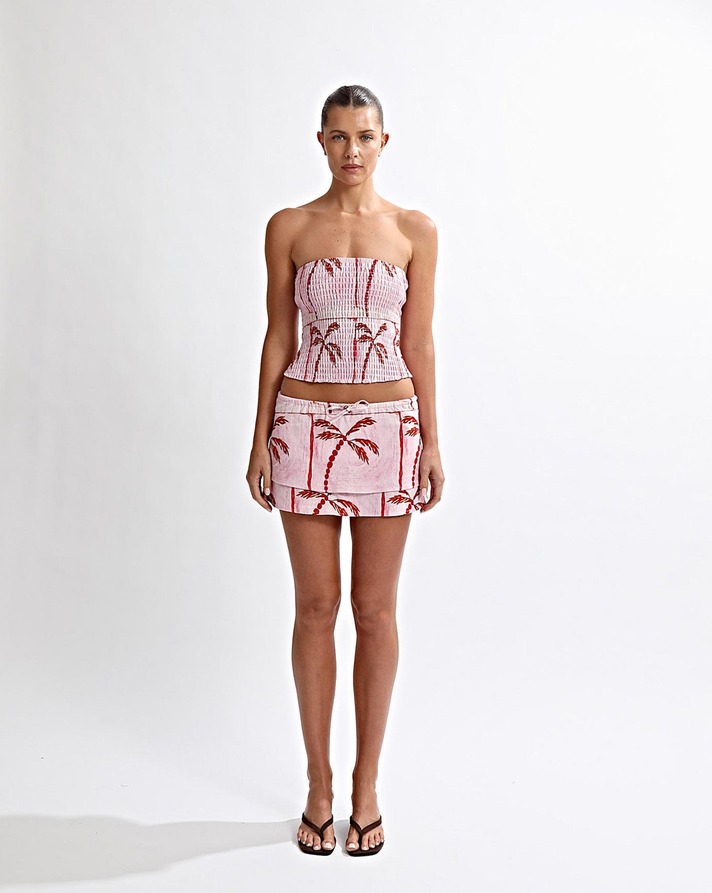 Lola Mini Skirt Pink Tonic