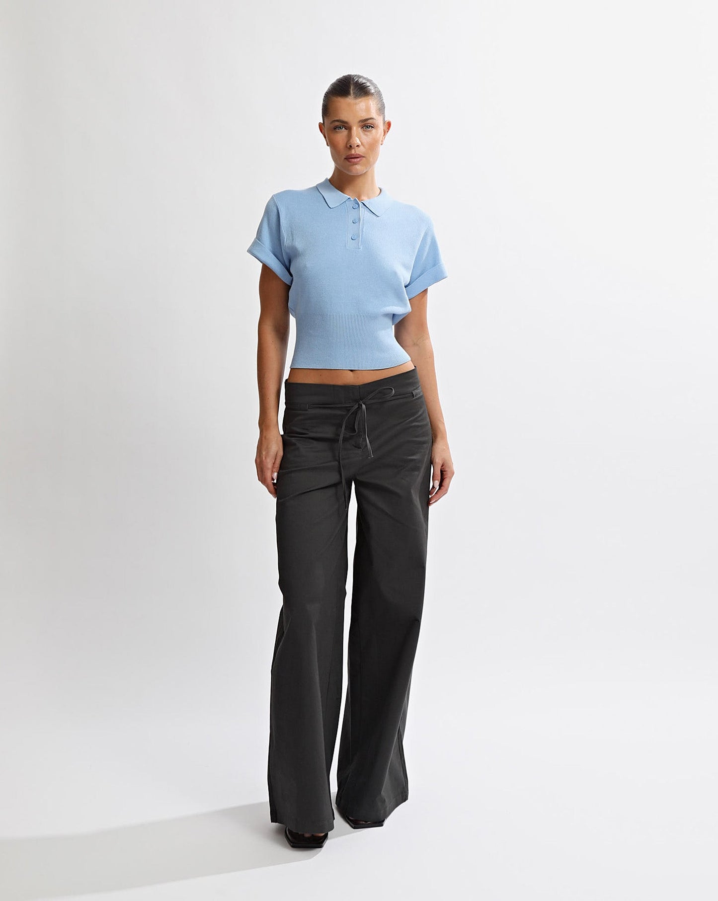Blaire Knit Top Azzure