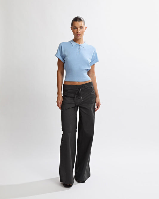 Blaire Knit Top Azzure