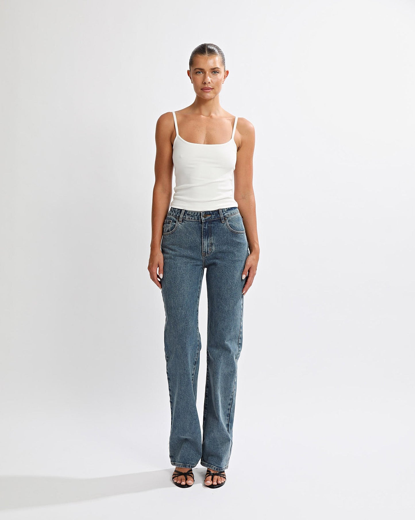 Ava Tank White