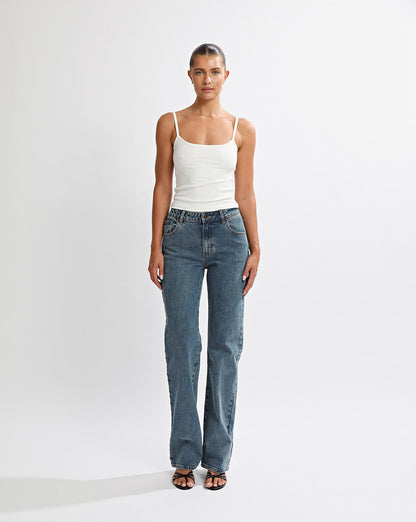 Ava Tank White