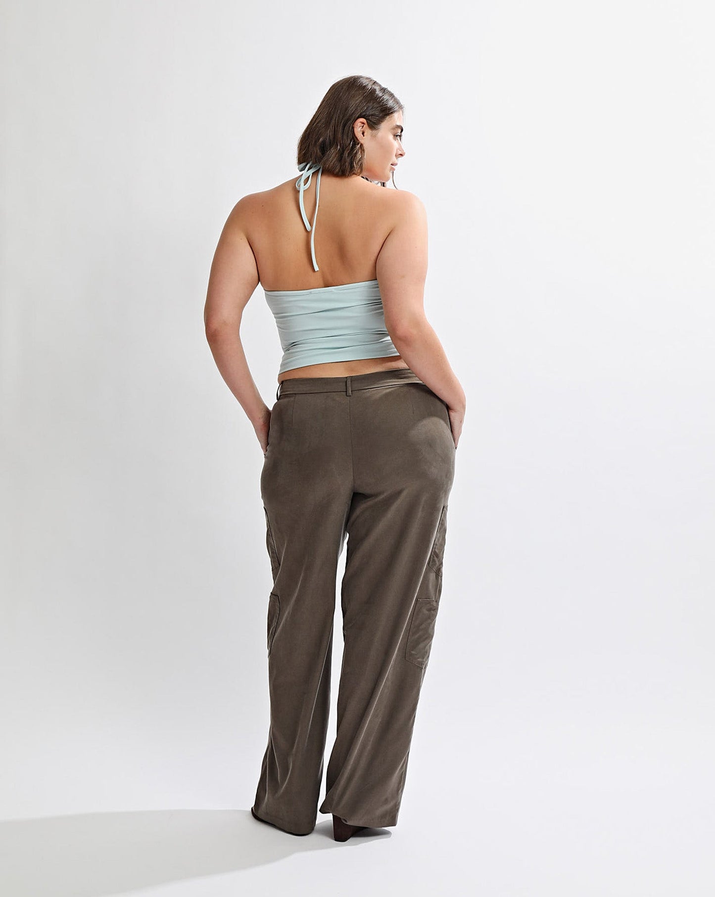 Anna Halter Tank Aqua