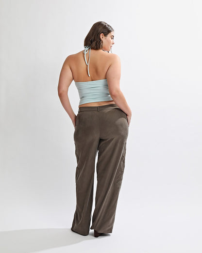 Anna Halter Tank Aqua