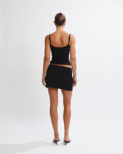 Ava Tank Black