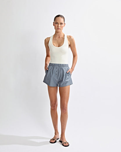 Rowan Shorts Steel Stripe