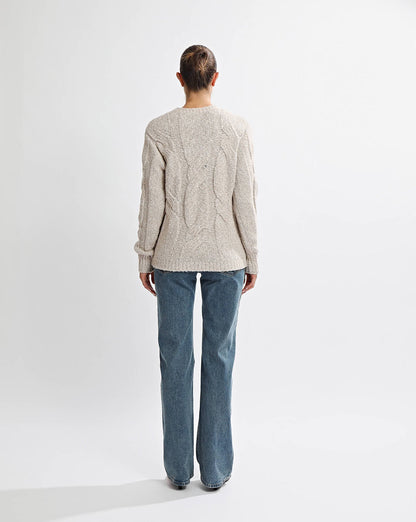 Bambi Knit Jumper Beige