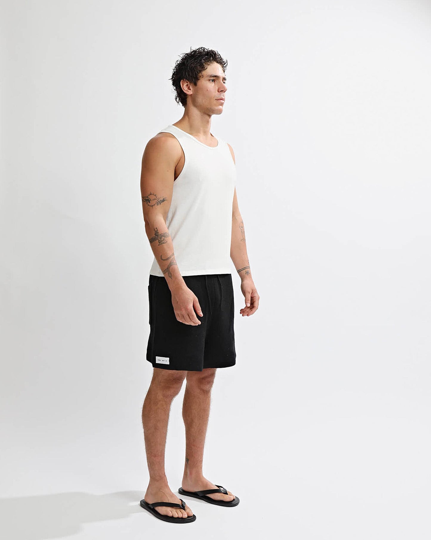 Sasha Knit Shorts Black