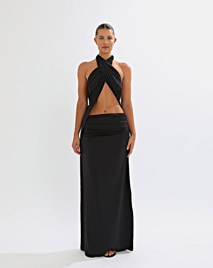 Pamela Maxi Skirt Black