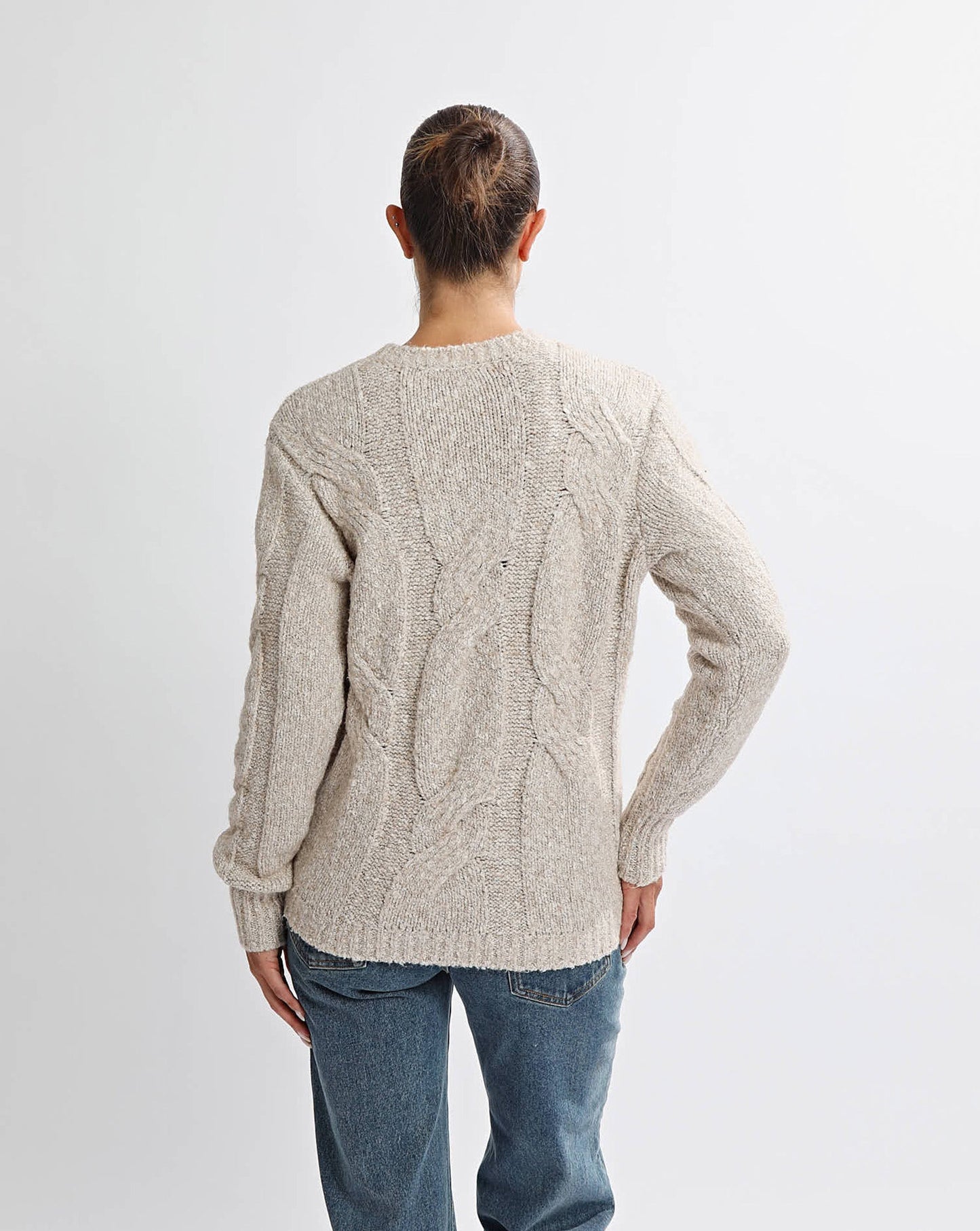 Bambi Knit Jumper Beige