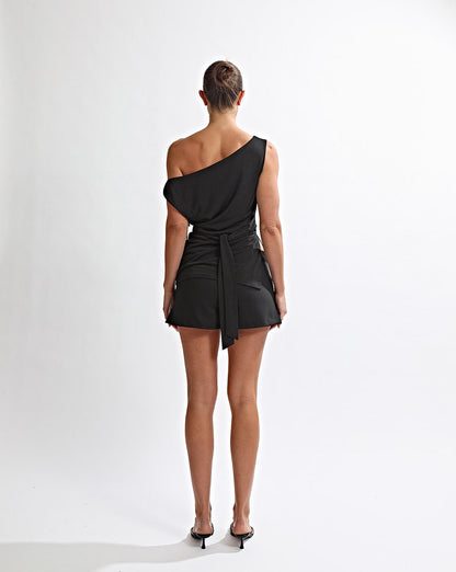 Lani Off Shoulder Top Black