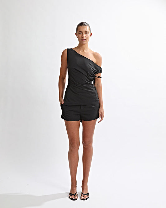 Lani Off Shoulder Top Black