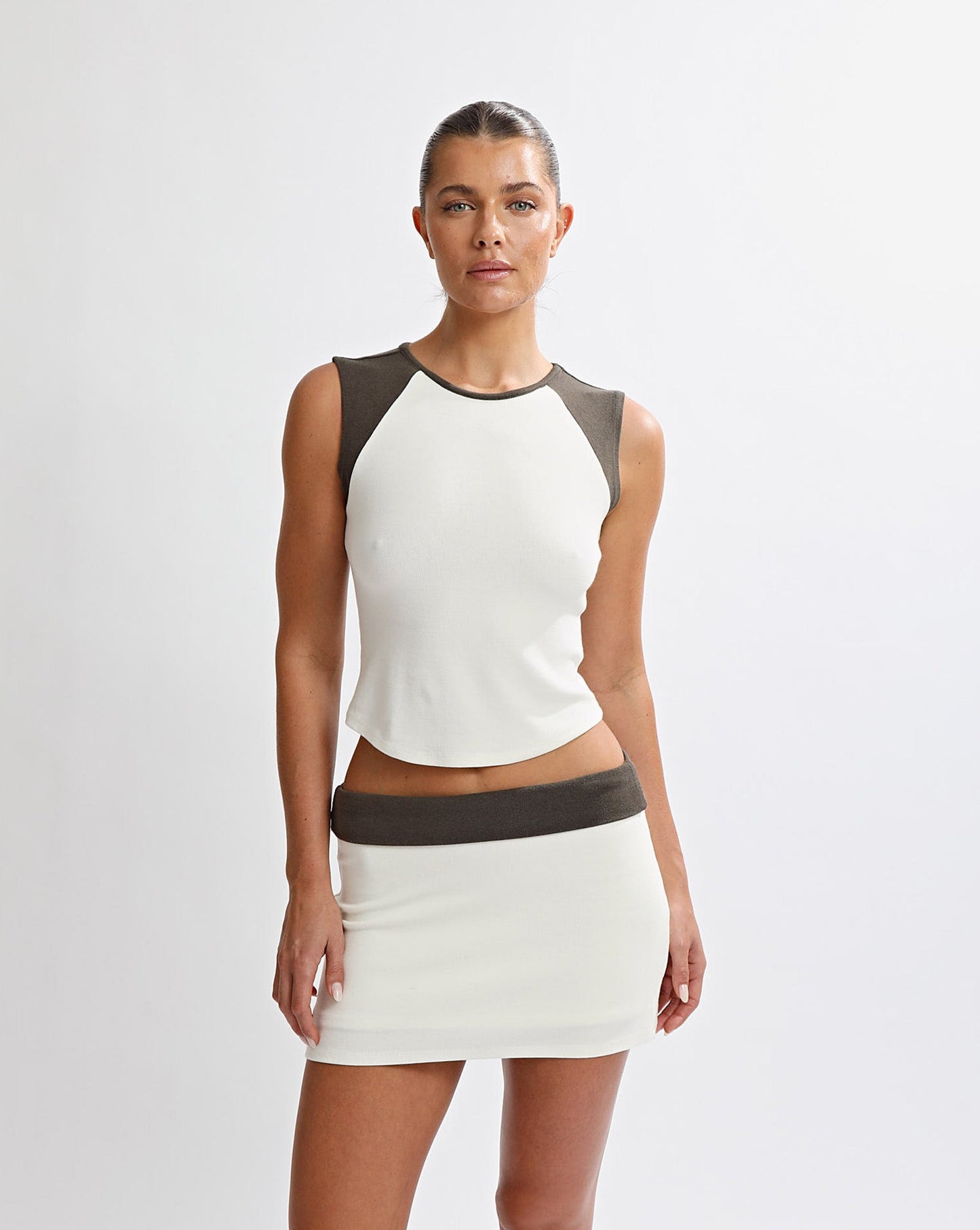 Charlie Mini Skirt Cream