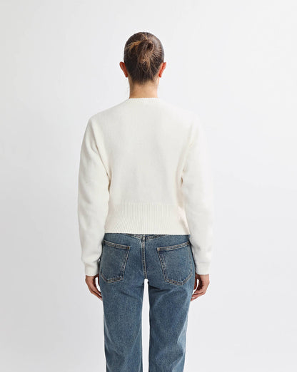 Portia Knit Cardigan Cream