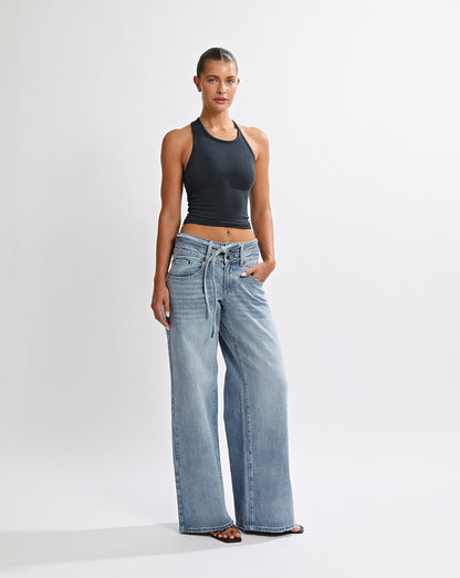 Rhea Tank Navy