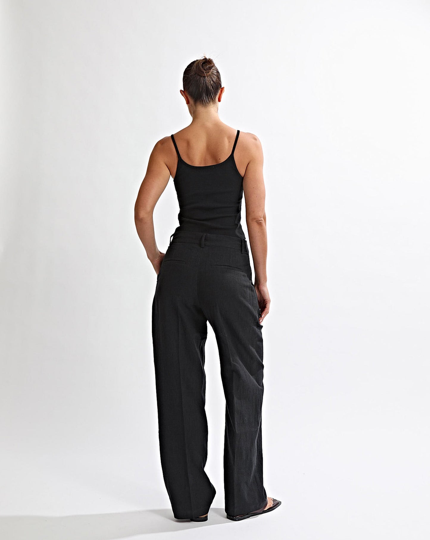 Helena Trousers Black Regular/Tall