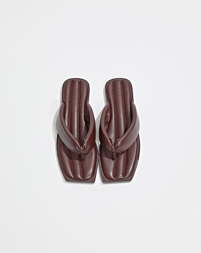 Miki Sandal Mahogany