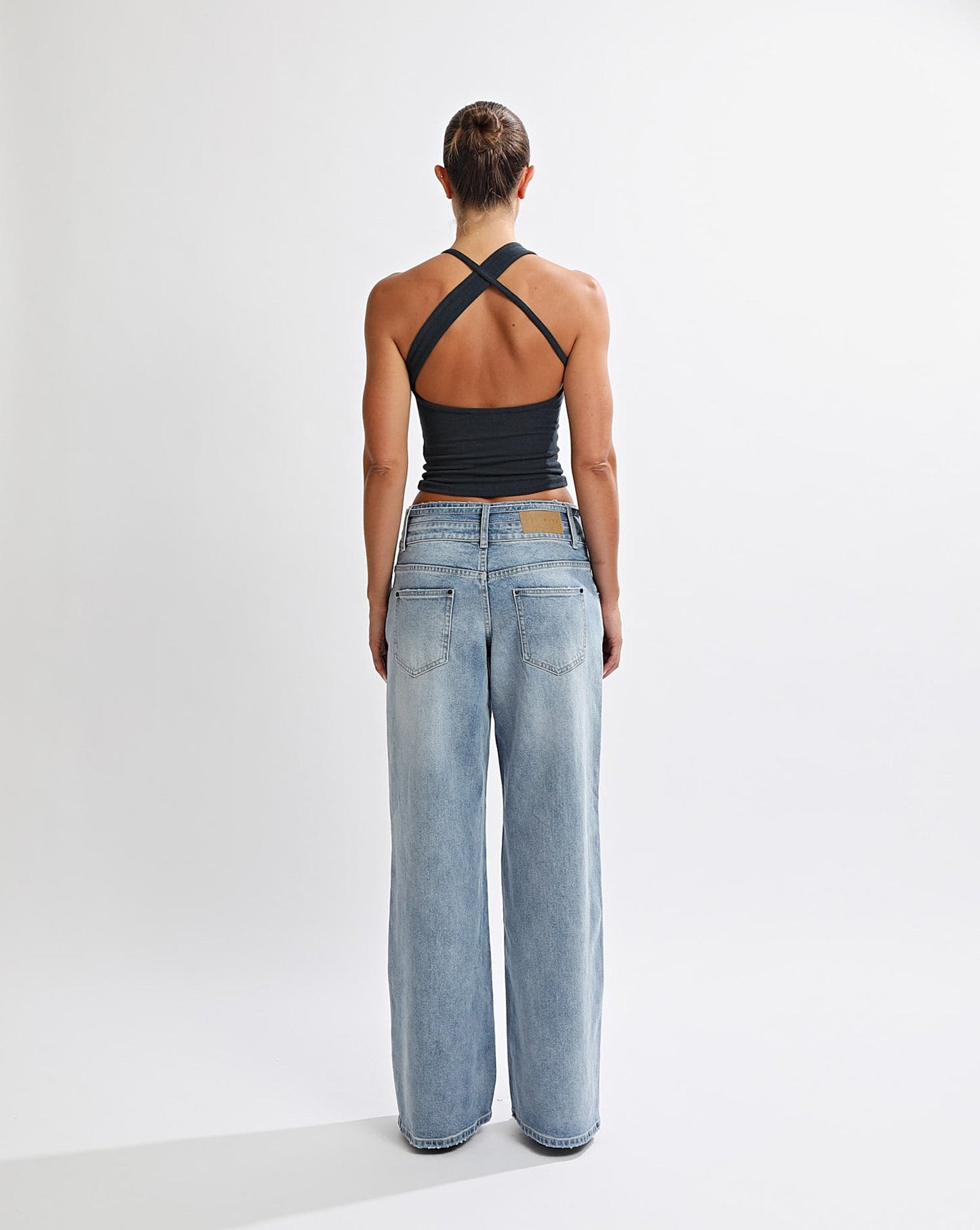 Rhea Tank Navy