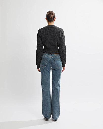 Portia Knit Cardigan Charcoal
