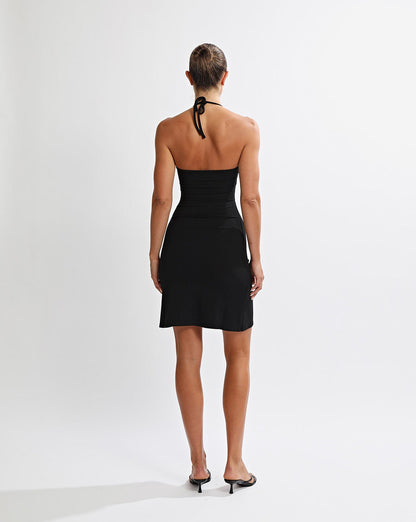 Anna Midi Dress Black