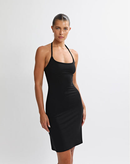 Anna Midi Dress Black