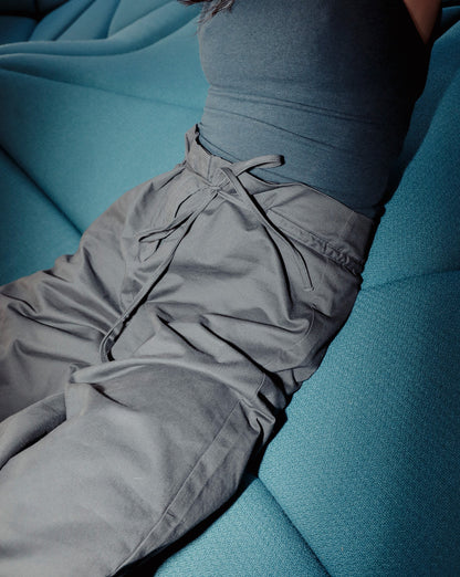 Harper Trousers Steel Cropped