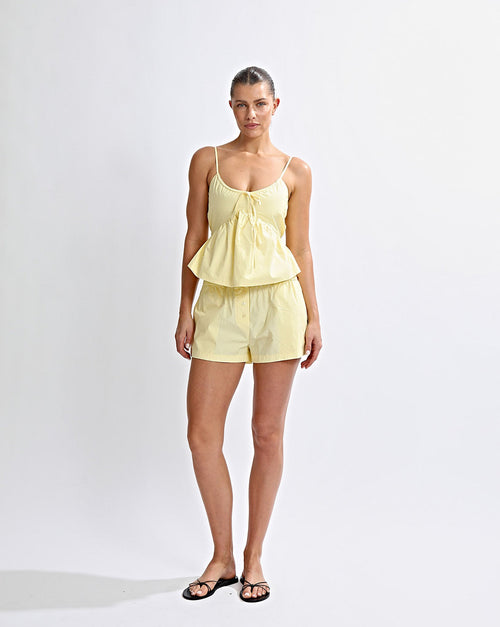 Gabby Top Yellow