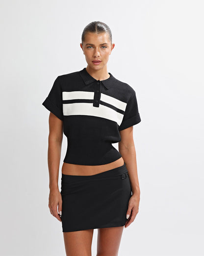 Olivia Mini Skirt Black