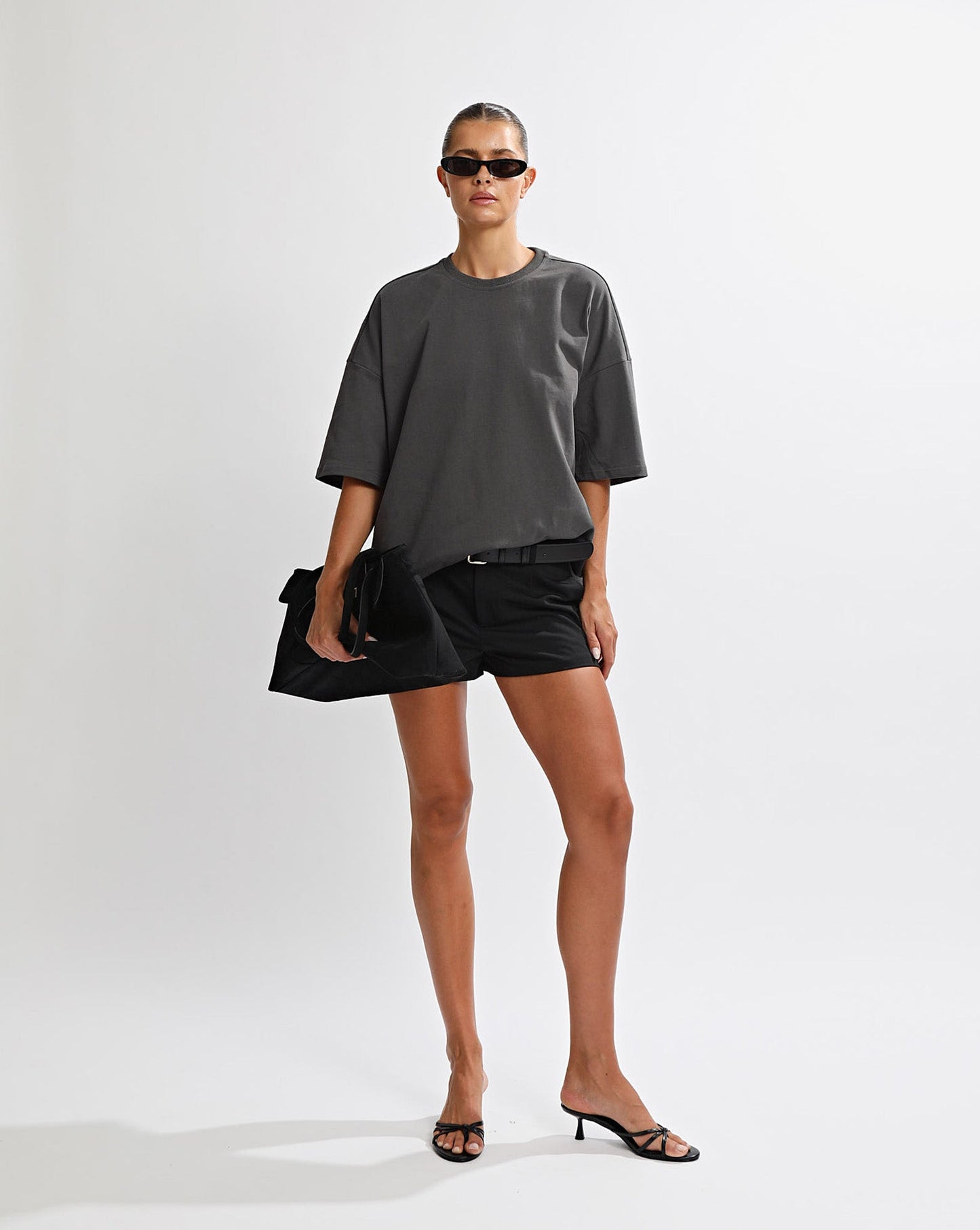 Hunter Oversized Tee Steel