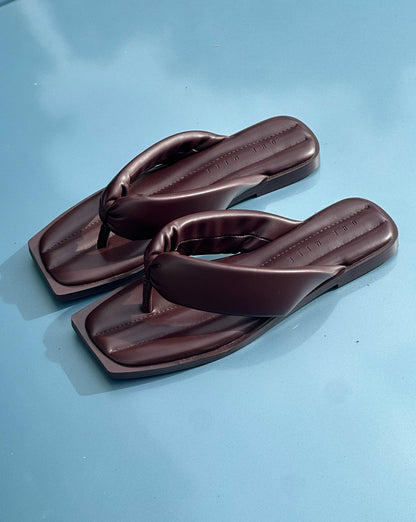 Miki Sandal Mahogany