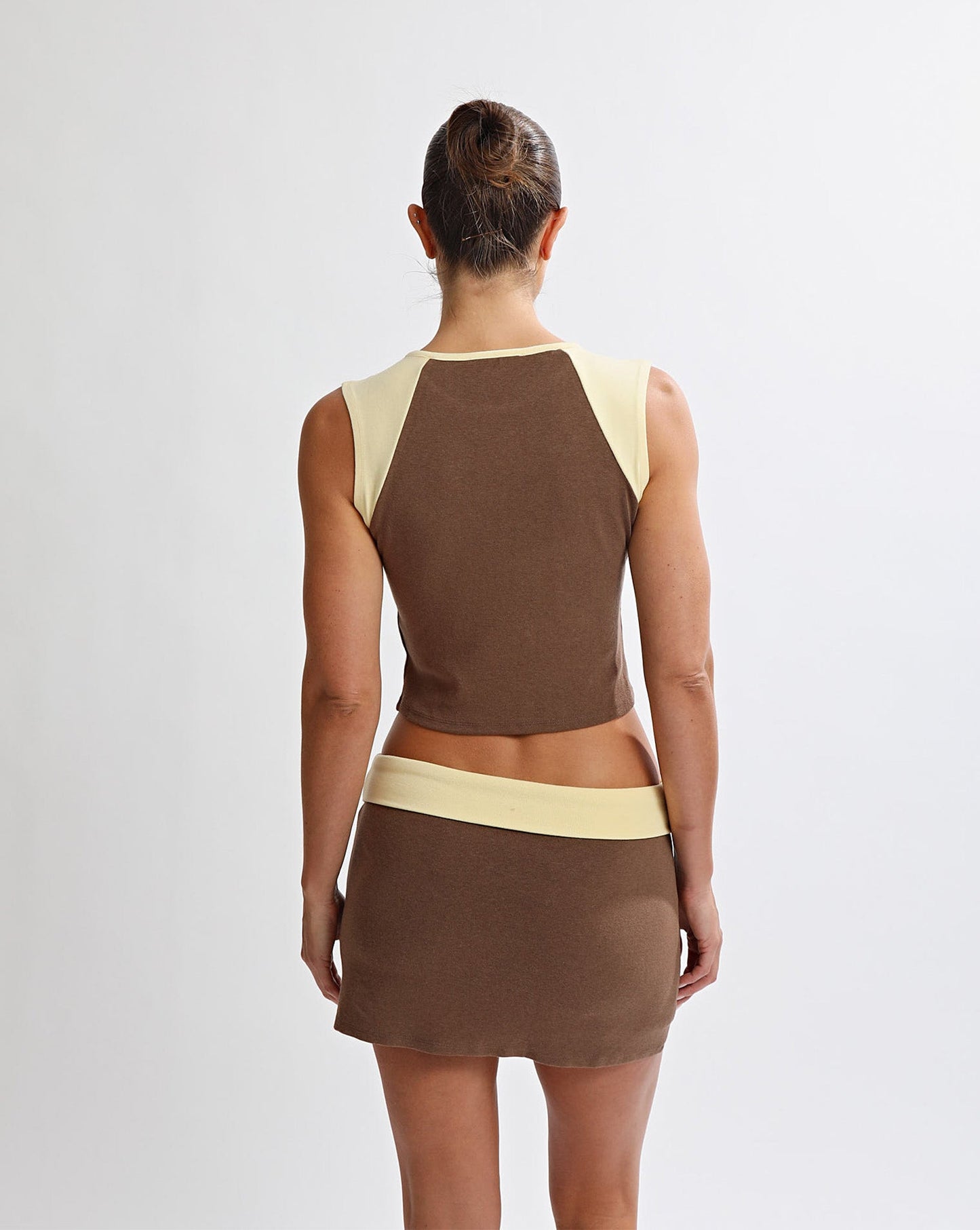 Charlie Mini Skirt Mocha