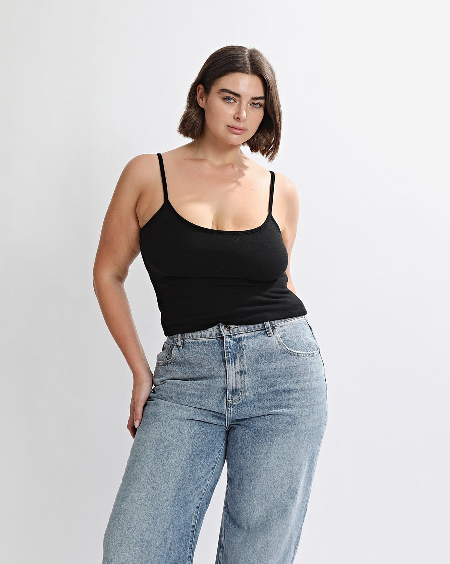 Ava Tank Black