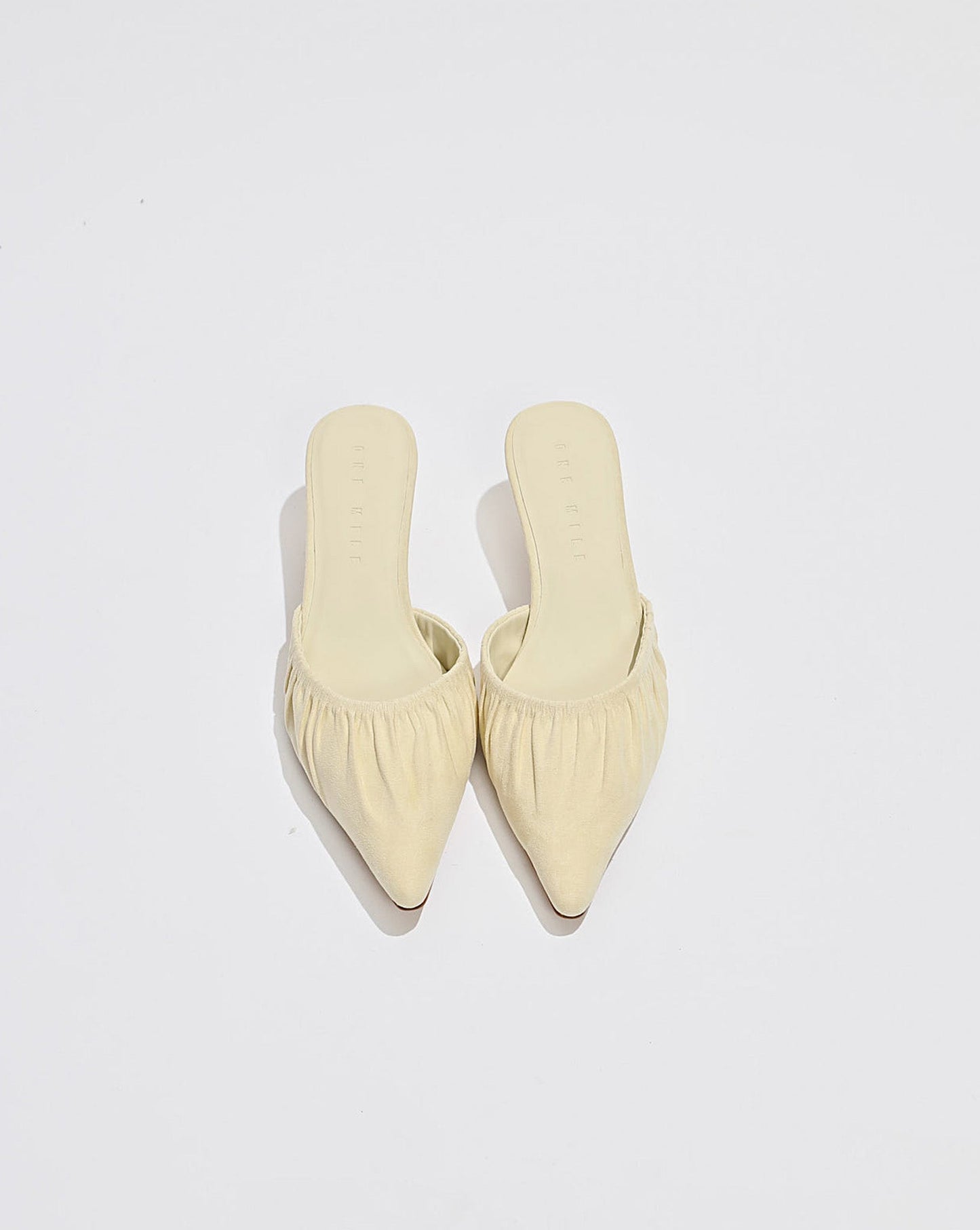 Darcey Heel Pale Yellow