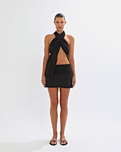 Pamela Mini Skirt Black