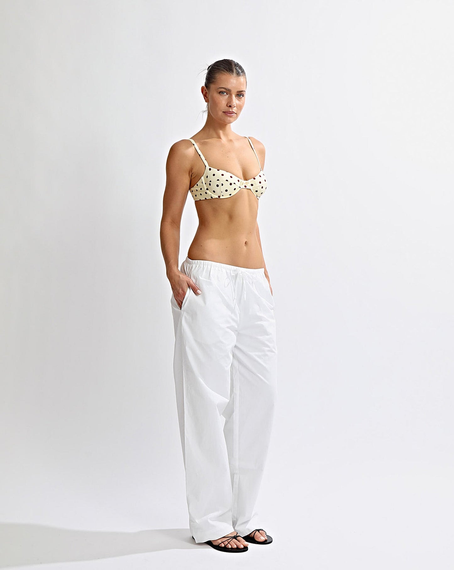 Gabby Pants White Regular/Tall