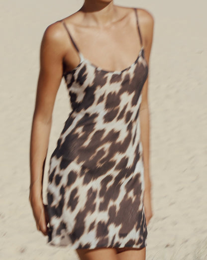 Nadia Mini Dress Animal