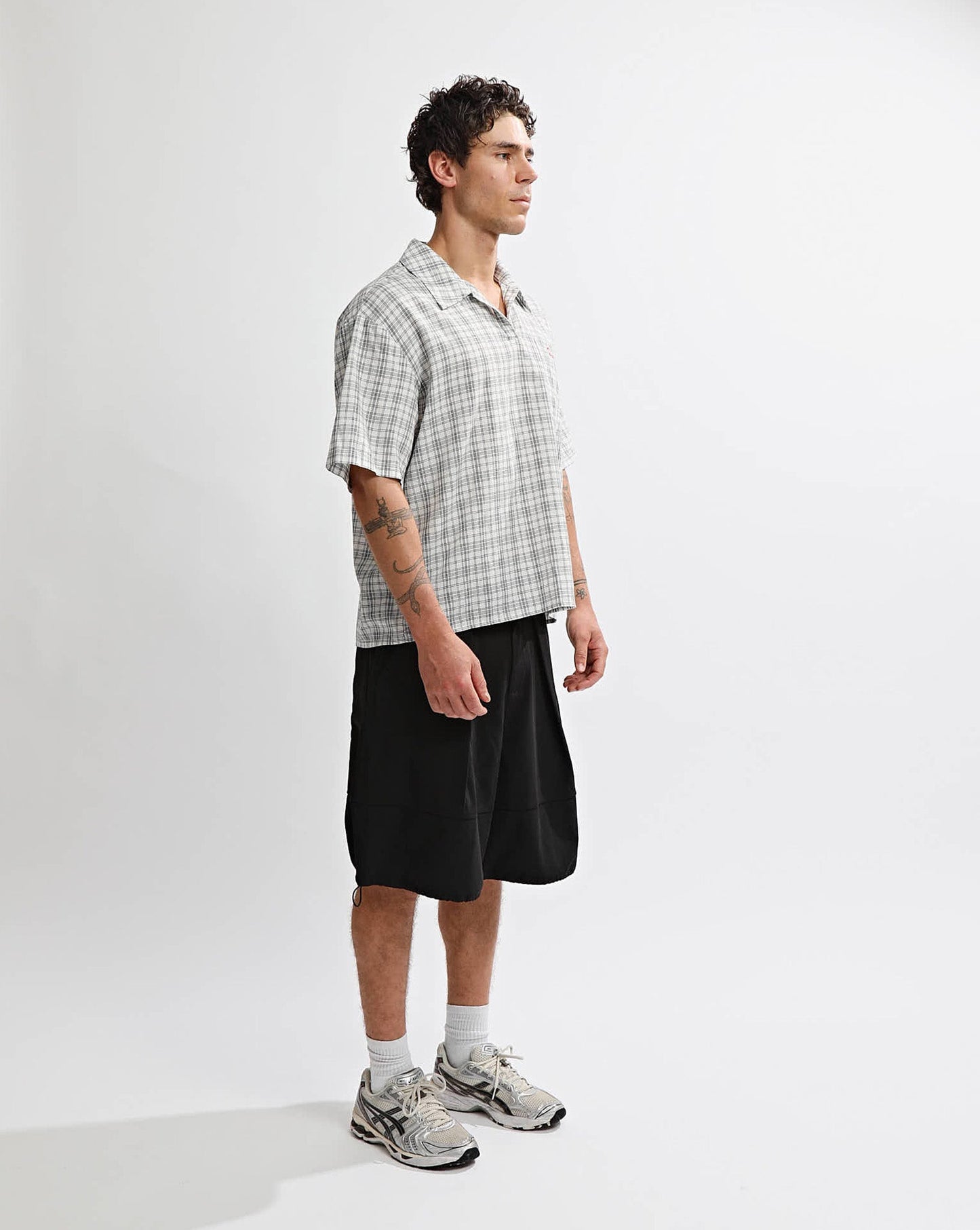 Archer Shirt Black/White Check