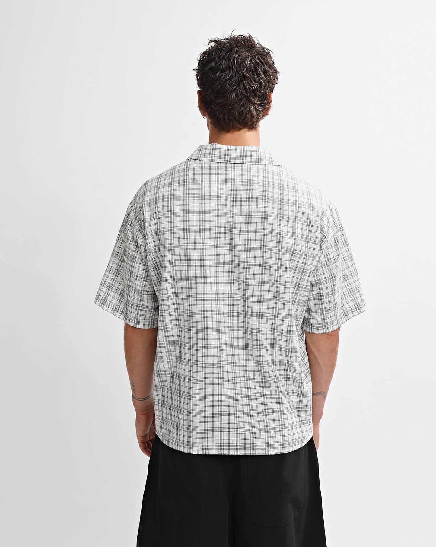 Archer Shirt Black/White Check