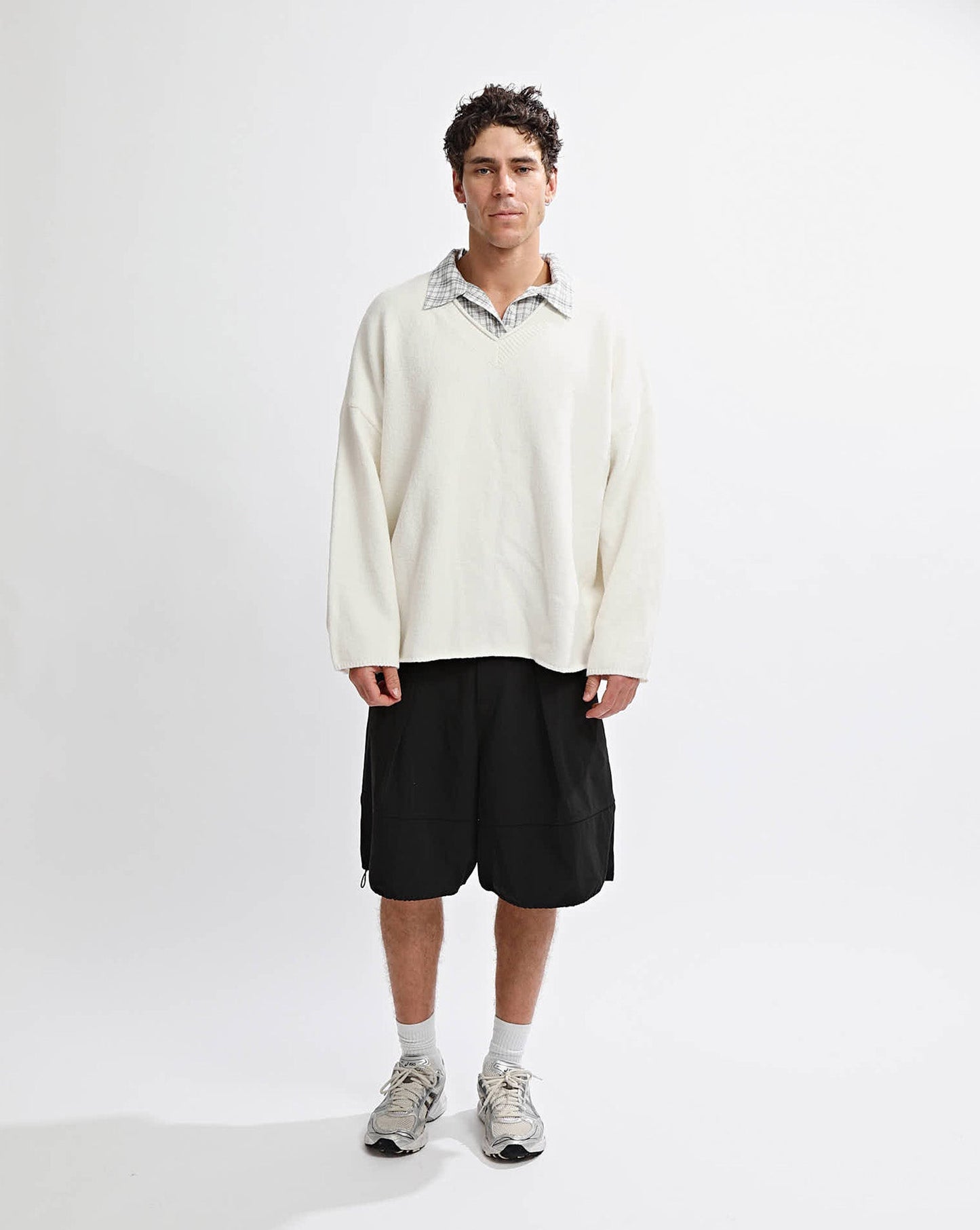 Archer Shirt Black/White Check
