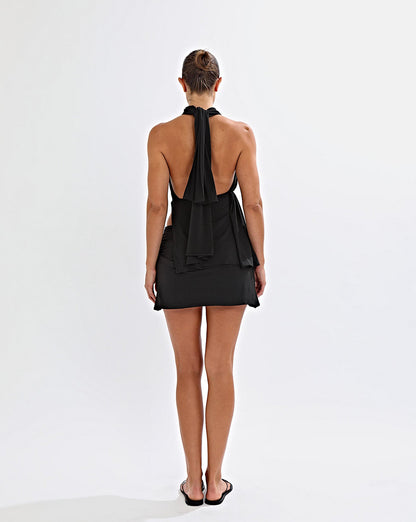 Pamela Mini Skirt Black