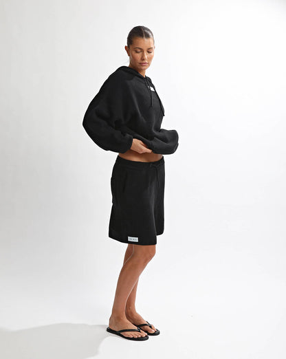 Sasha Knit Shorts Black