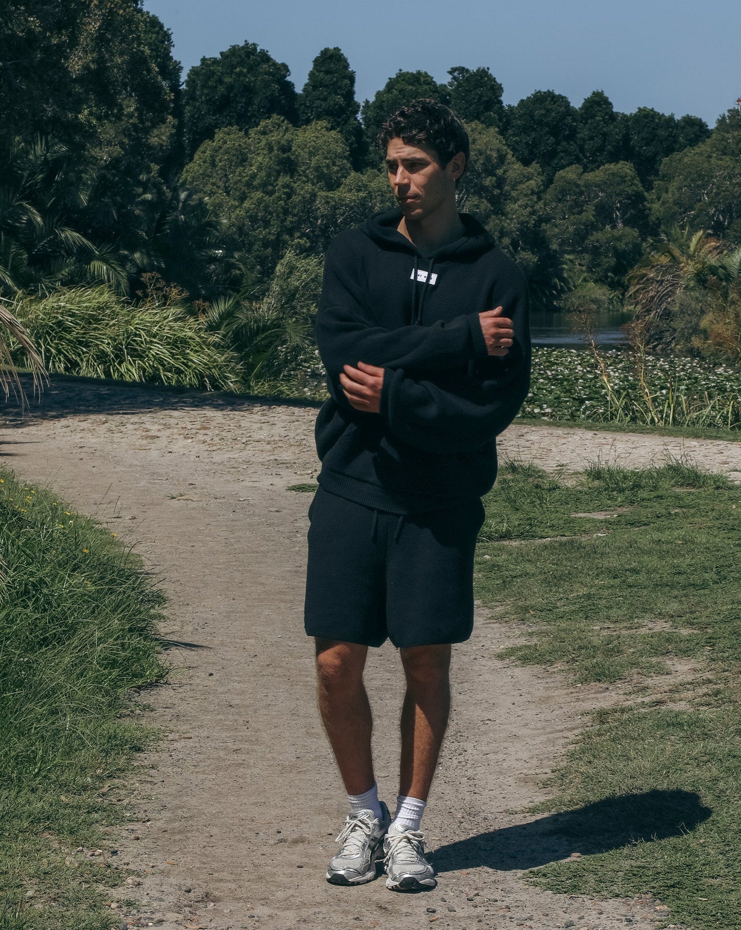 Sasha Knit Shorts Black