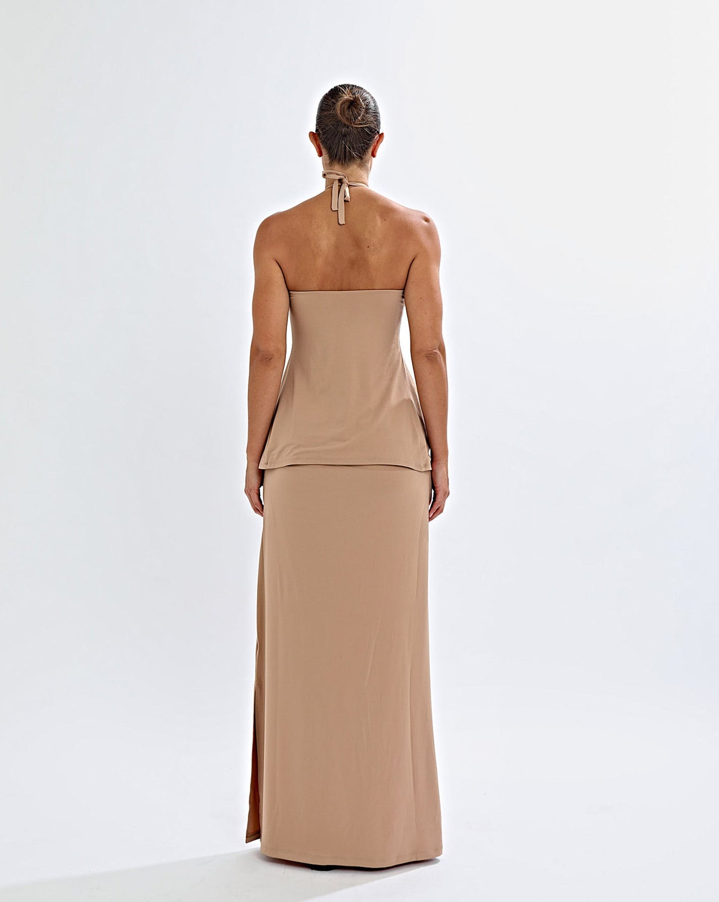 Pamela Maxi Skirt Biscuit