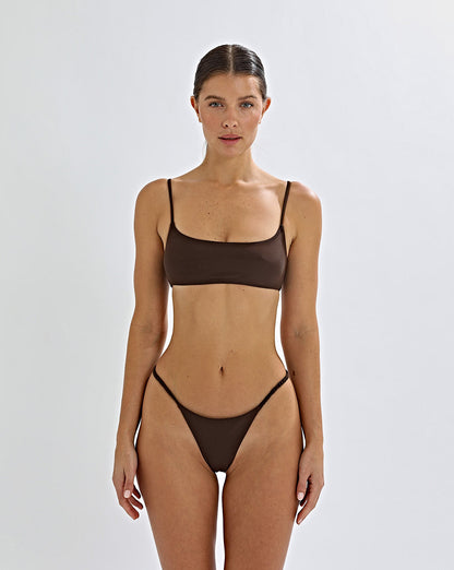 Alani Bikini Bottom Cocoa