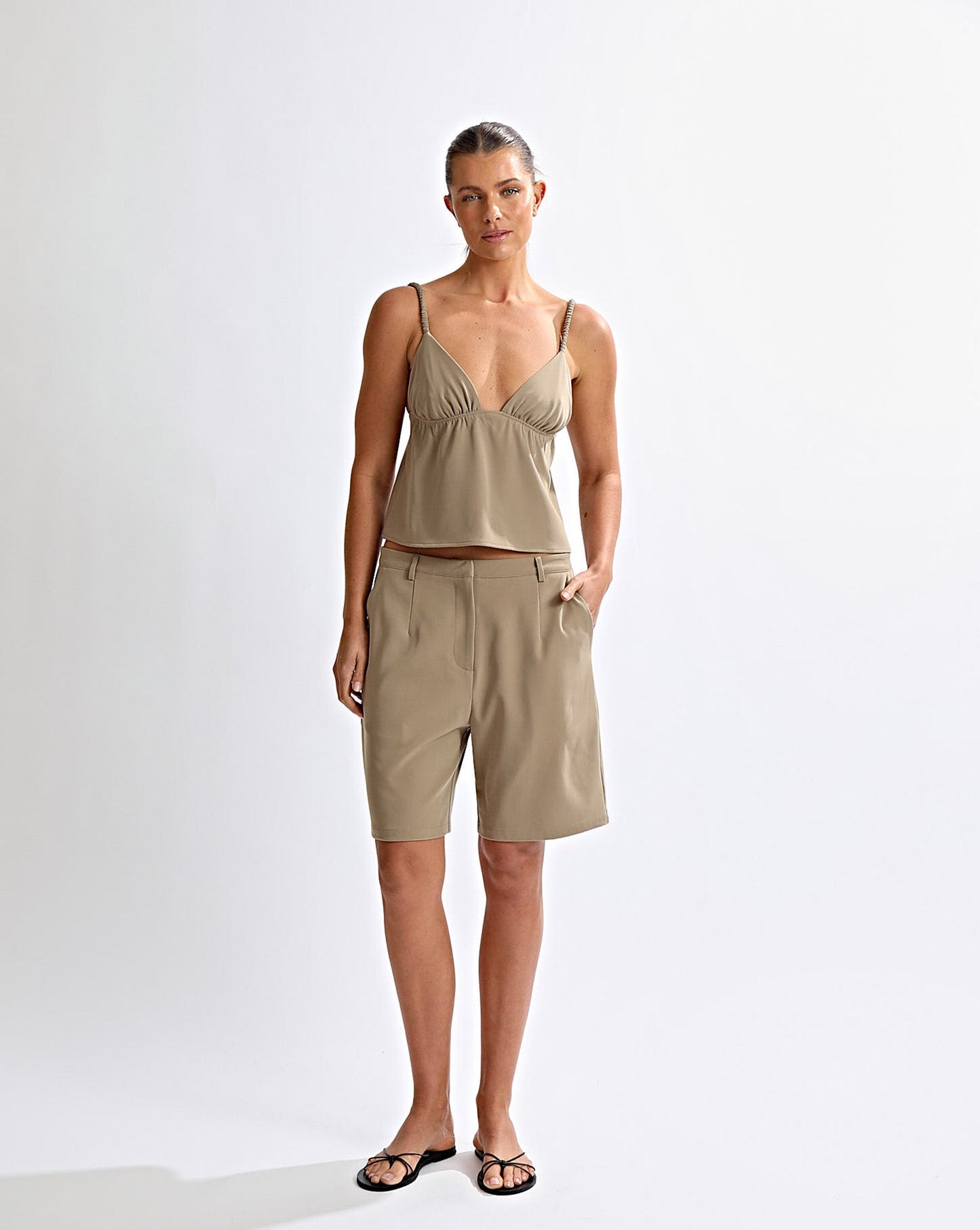 Naomi Top Taupe