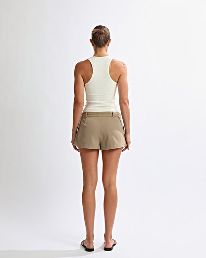 Jacquie Shorts Taupe