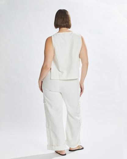 Evie Trousers Off White