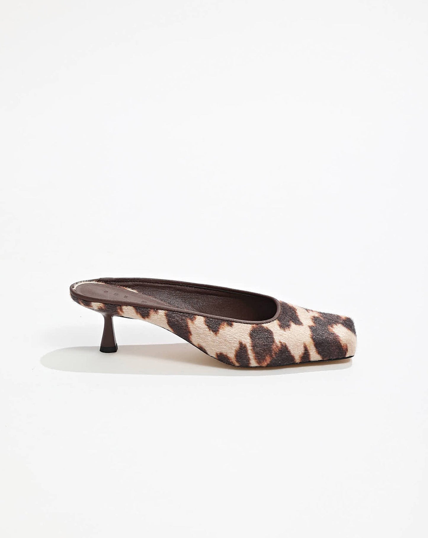 Natasha Square Toe Heel Animal