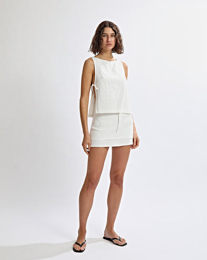 Evie Top Off White