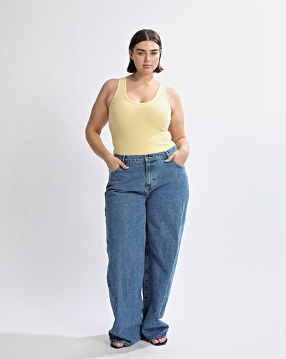 Amelia Tank Yellow