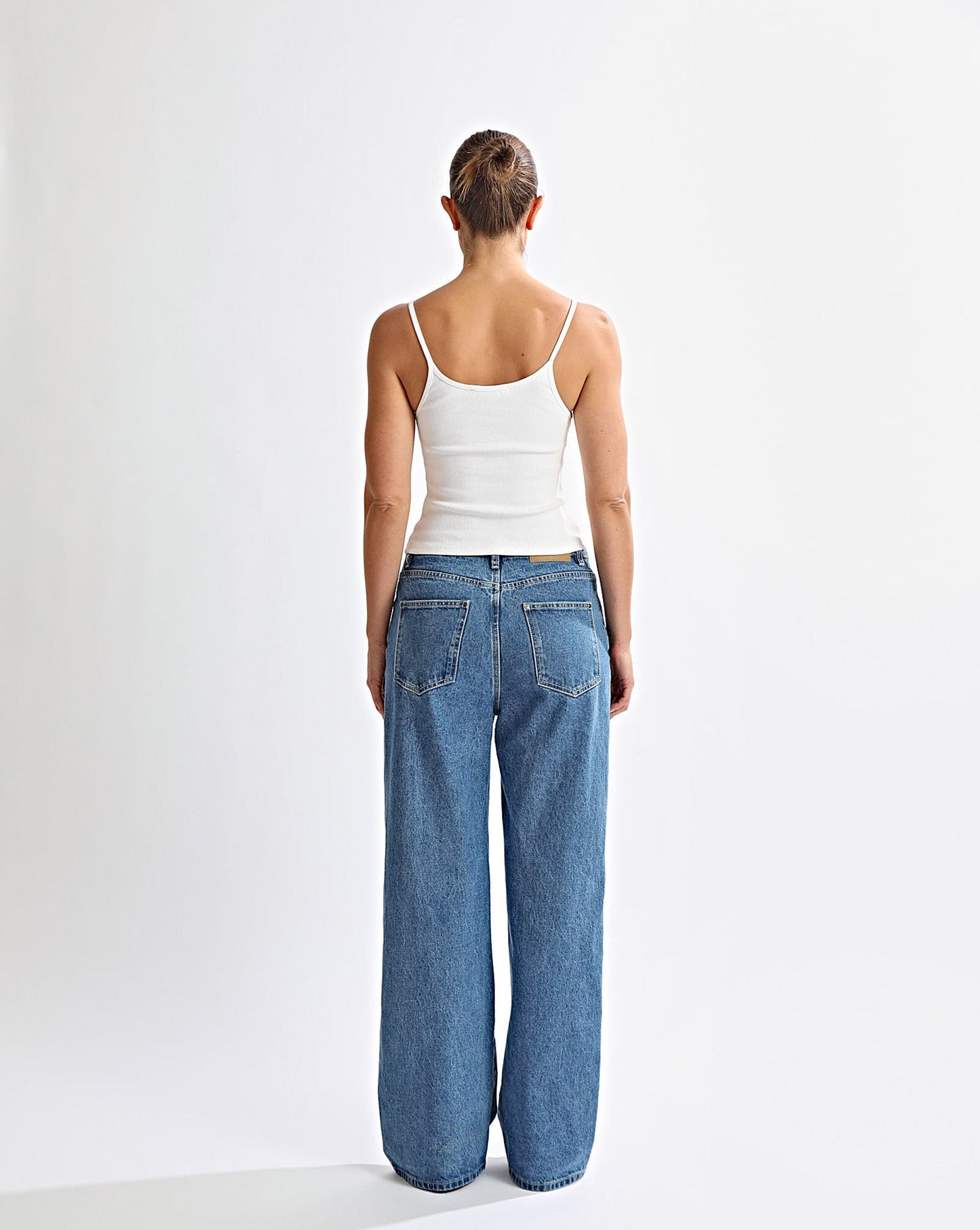 Noah Jeans Indigo Cropped